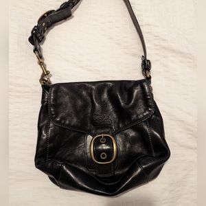 Coach handbag, black